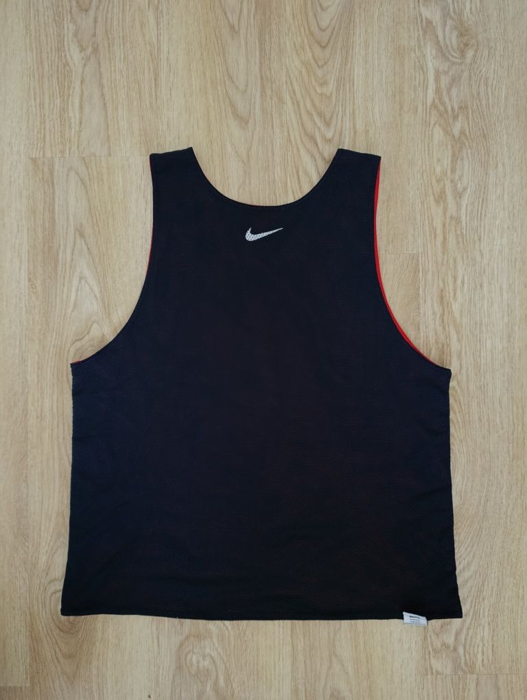 Nike Basketball Jersey Reversible Size Youth Xl Black Red Retro 1997