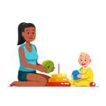Ama/ babysitter ao domicílio.