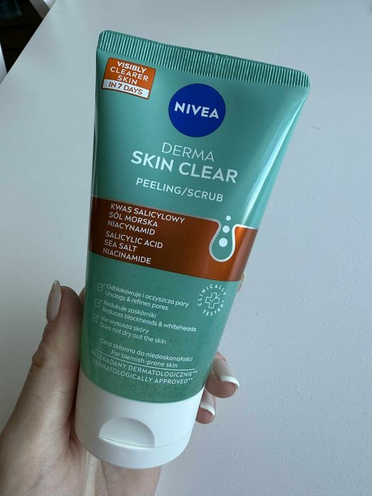 Peelingl do twarzy Nivea derma skin clear