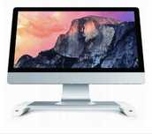 Podstawka stojak pod monitor z ładowarką 2 x USB
