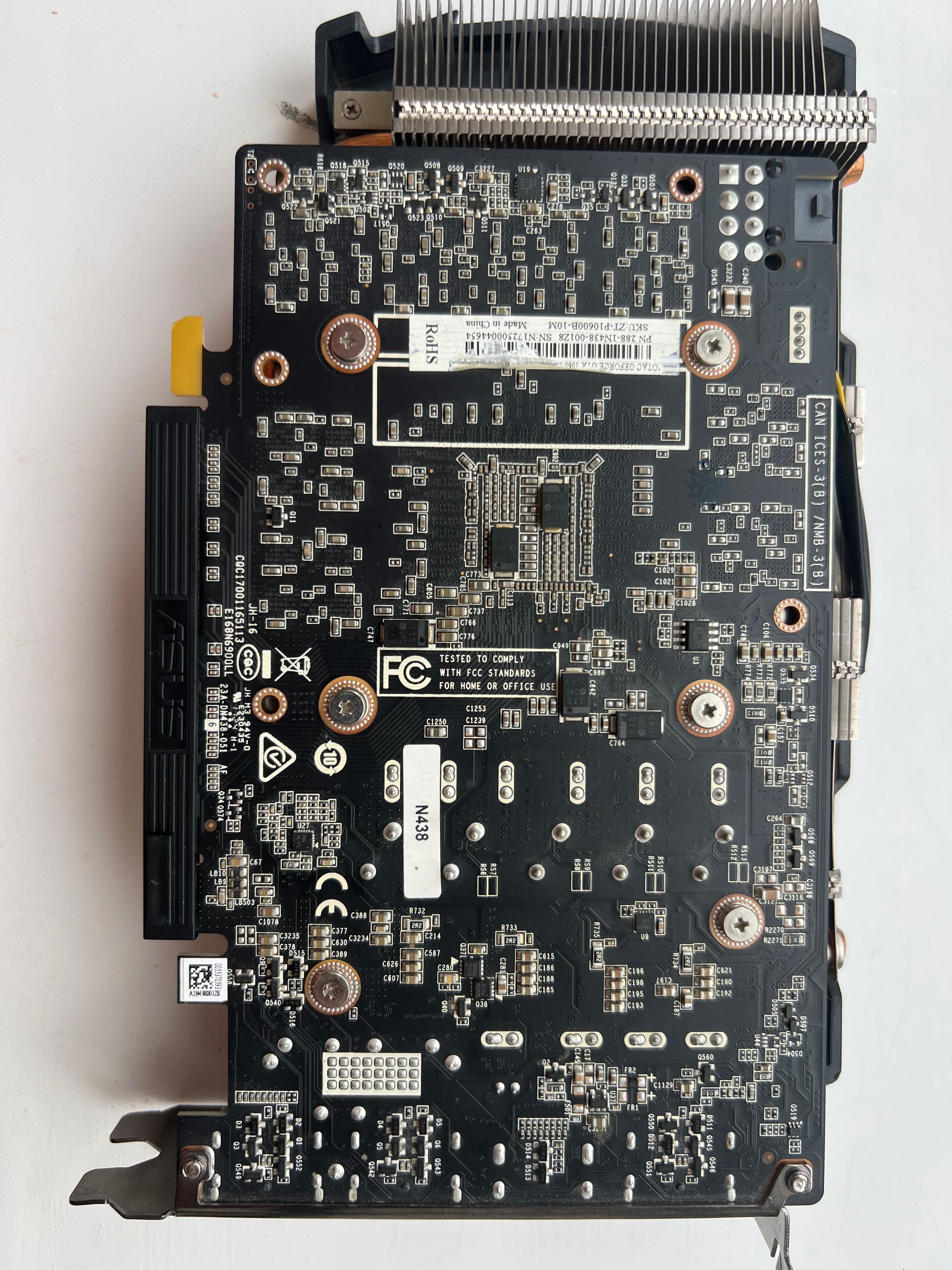 Видеокарта 1060 zotac 6gb