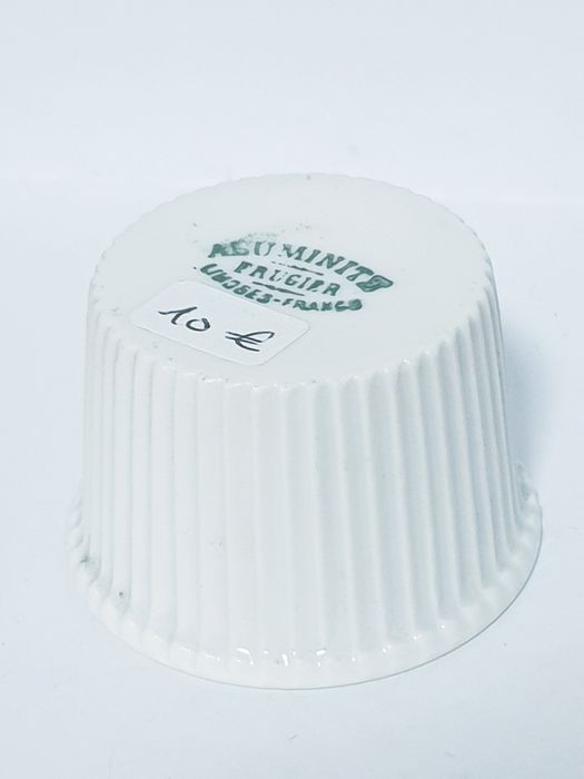 Par de pequenas antigas taças Ramequim em porcelana Limoges