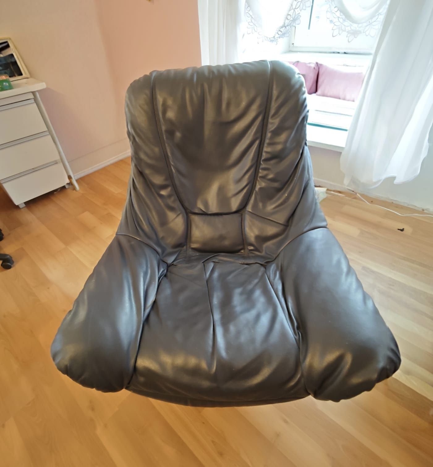 Fotel skórzany vintage