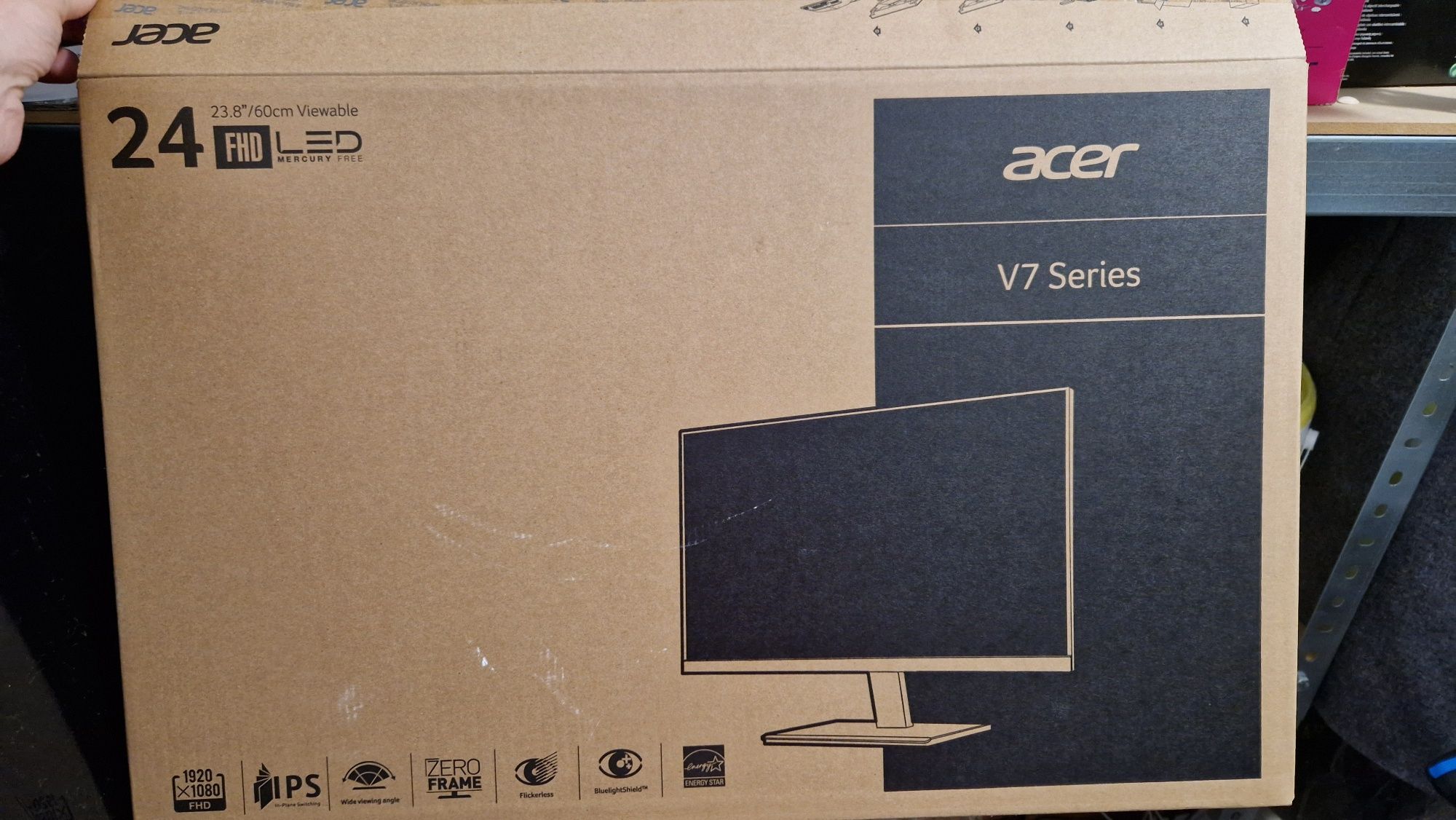 Monitor LED 24' iPS OKAZJA Acer