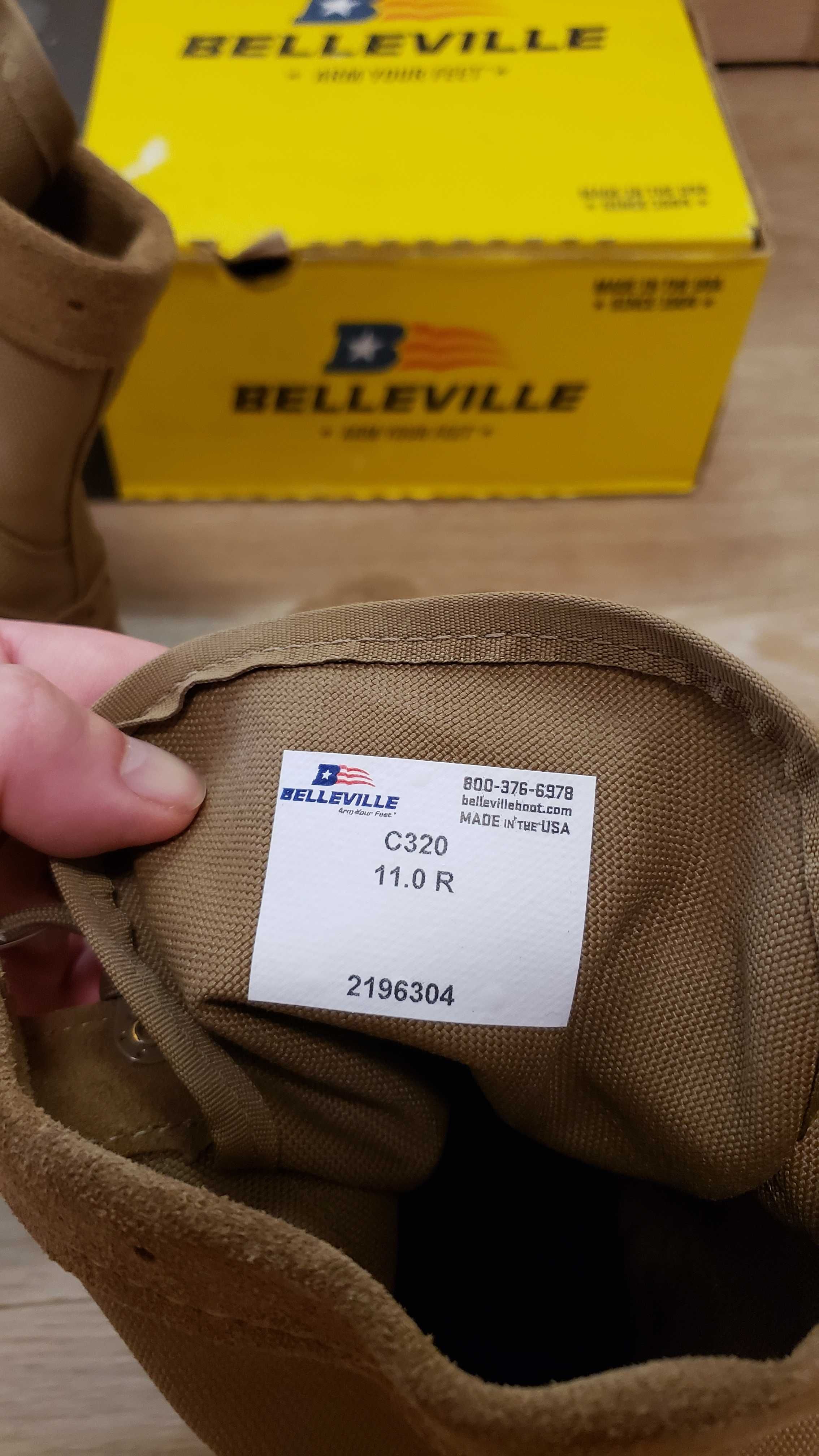 Кращі легкі берці США Belleville C320, різні розміри