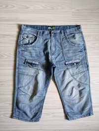 Spodenki jeansowe męskie bermudy No Fear 3XL