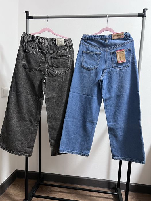 Джинси кюлоти Zara, Pepco та джинсовий комбінезон Reserved