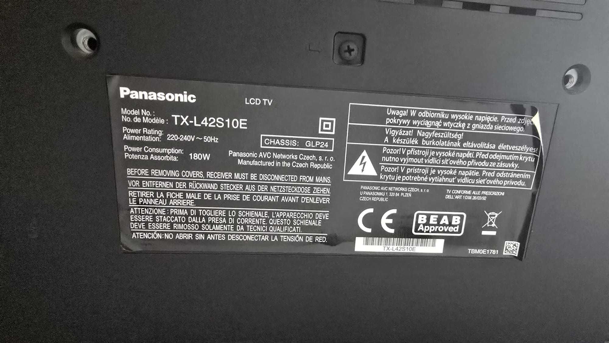 Telewizor Panasonic TX-L42S10E 42'