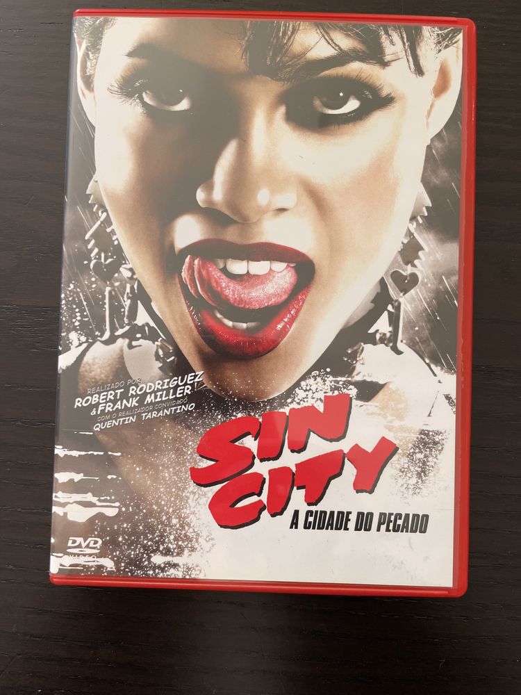 DVD Sin City, a cidade do pecado de Quentin Tarantino
