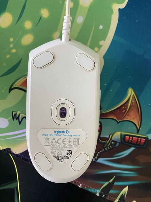 Ігрова мишка logitech g102