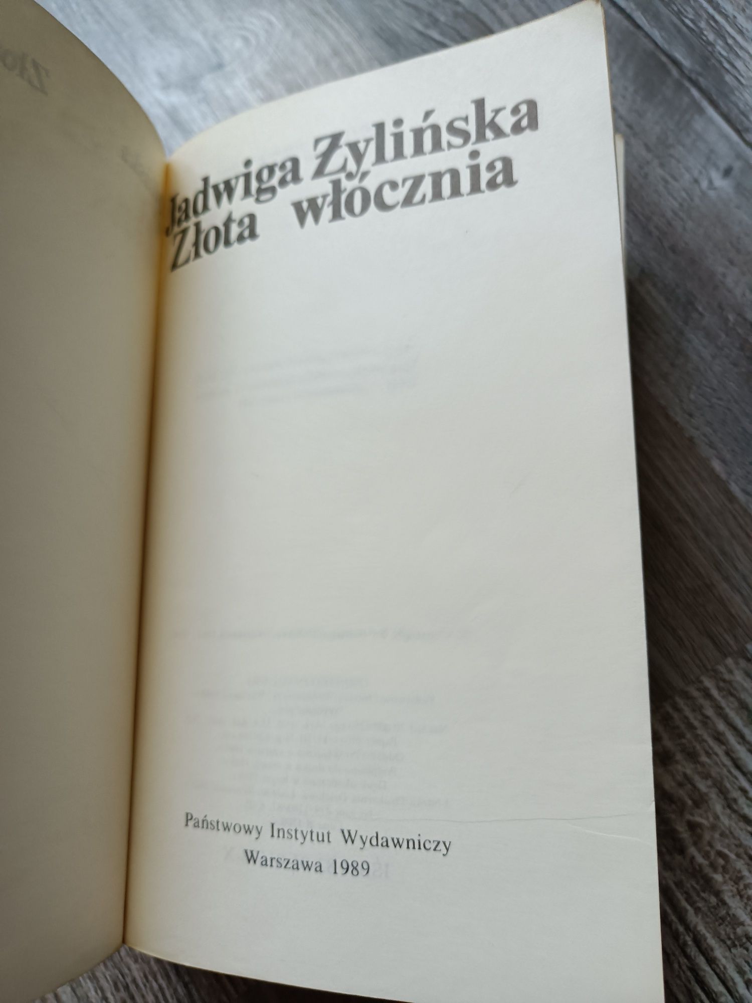 Złota włócznia Jadwiga Żylińska 1989