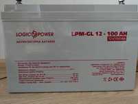 Акумулятор Logic Power 12В, 100АЧ, AGM