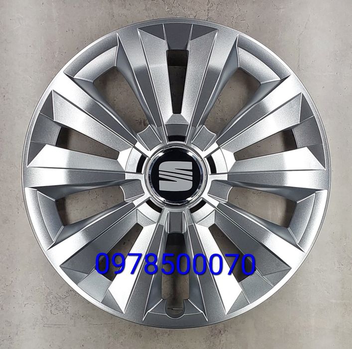 Ковпаки Seat Ibiza Altea Leon Alhambra Тoledo Ateca Колпаки Сіат