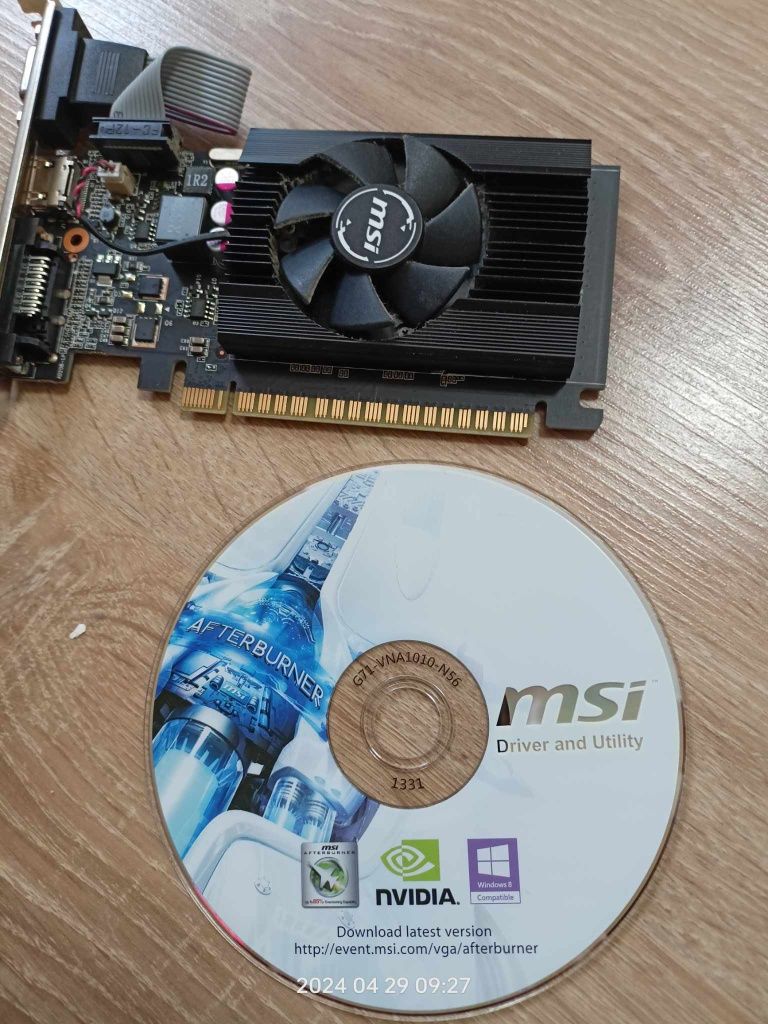 Karta graficzna MSI GeForce GT 710