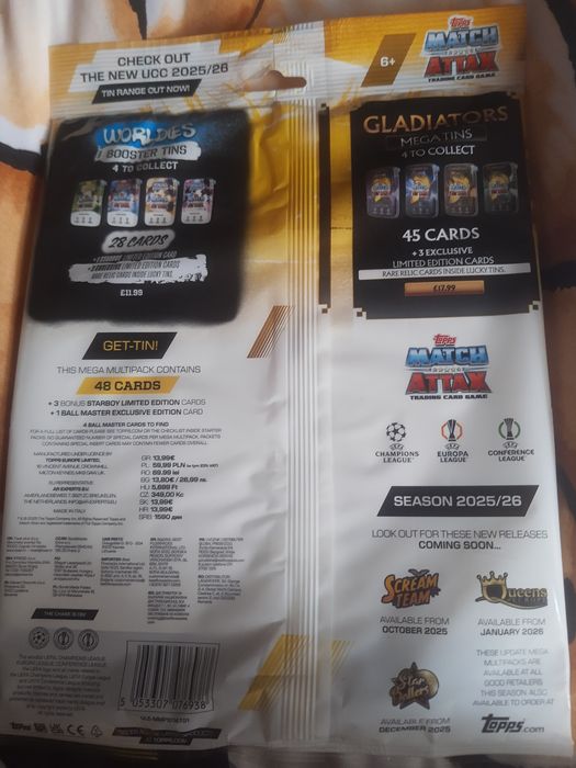 Zestaw kart Match Attak 48card 25/ 26