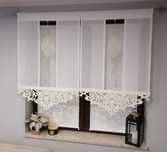 Firany, panele, roletki, ekrany, ażury - panel line glamour lux