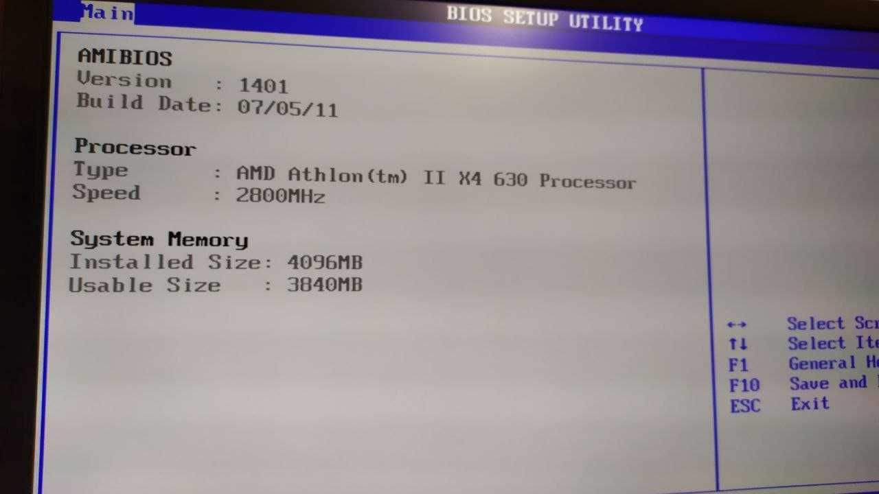 ПК | Athlon X4  2,8 Ghz | no RAM | no HDD