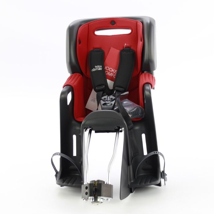 Fotelik rowerowy ROMER JOCKEY 3 COMFORT BRITAX- kolor czerwony granat