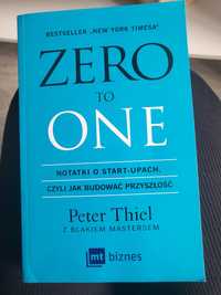 Ksiazka bestseller"new York timesa" zero to one