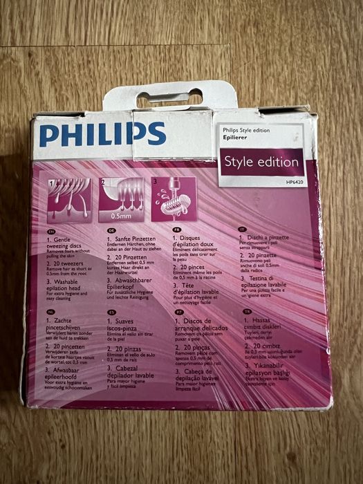 philips satinelle Style edition epilator
