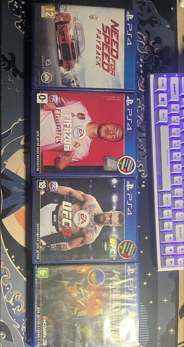 Ігри для Ps4 Б/У. Ціна вказана за комплект