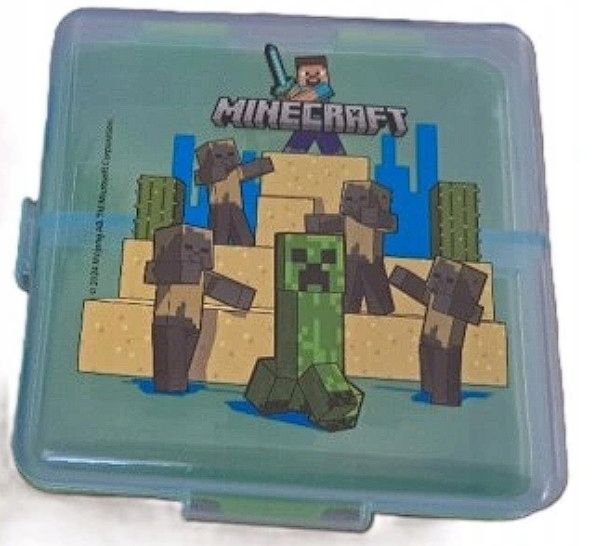 Minecraft Śniadaniówka Lunchbox Pojemnik 3 Komory Gracz