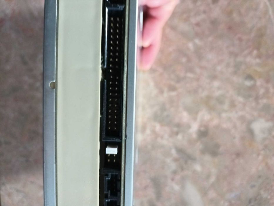 Dvd gravador preto e branco IDE