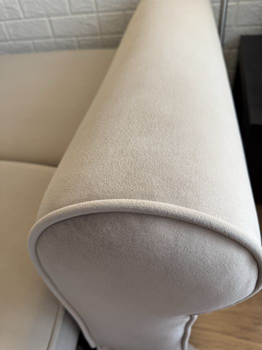 Elegancka sofa ZOYA LUX 3DL – beżowa, funkcja spania, jak nowa!