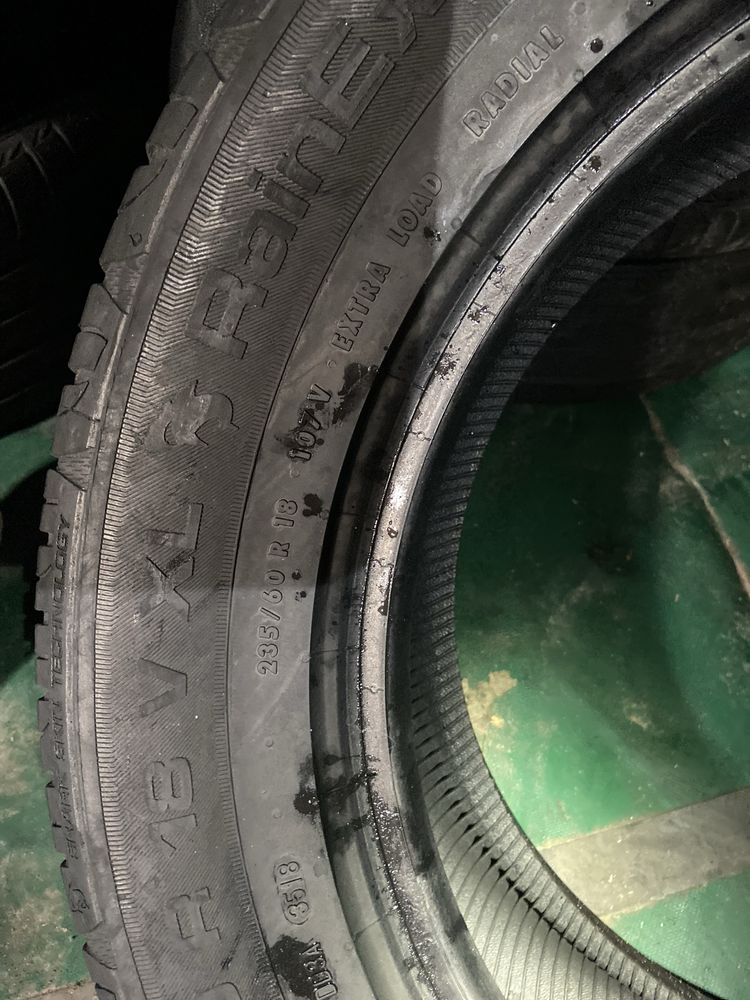 2x 235/60r18 Uniroyal montaż 0zł szczecin