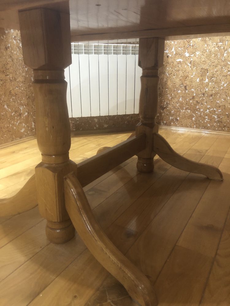 Stół dębowy - lite drewno duży