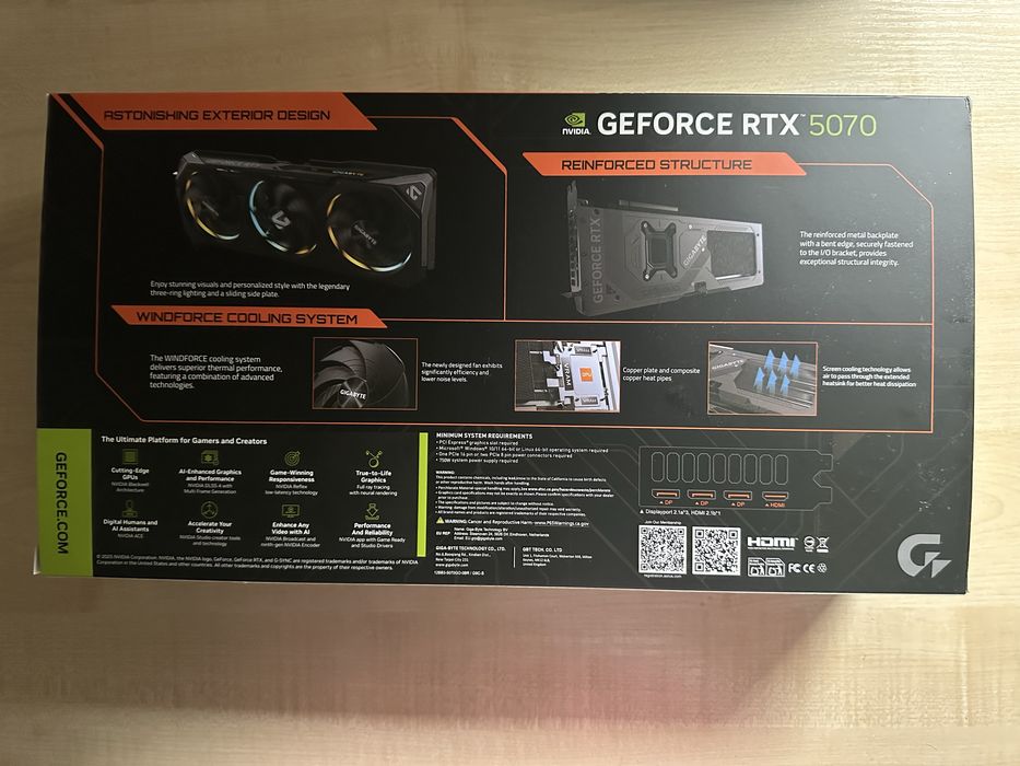 Nowa karta graficzna rtx 5070 12gb