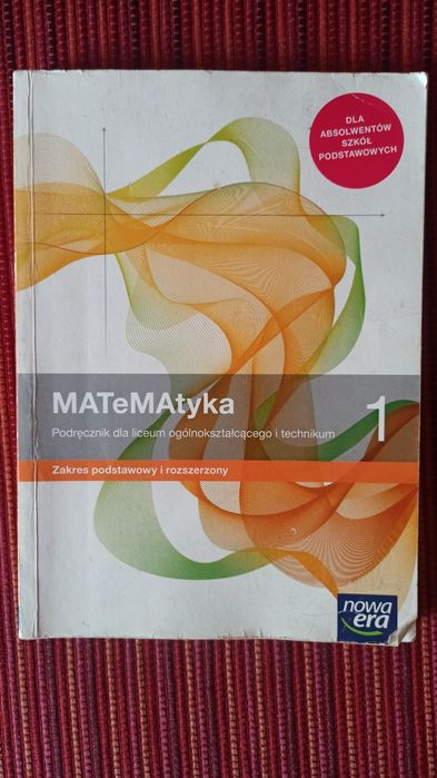 Sprzedam książke do matematyki do klasy 1