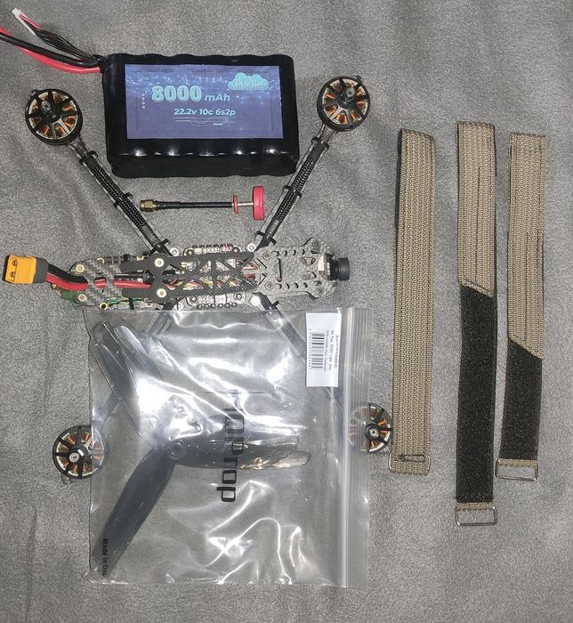 FPV дрон 7 дюймів, 5,8 GHz відео, ELRS 2,4GHz