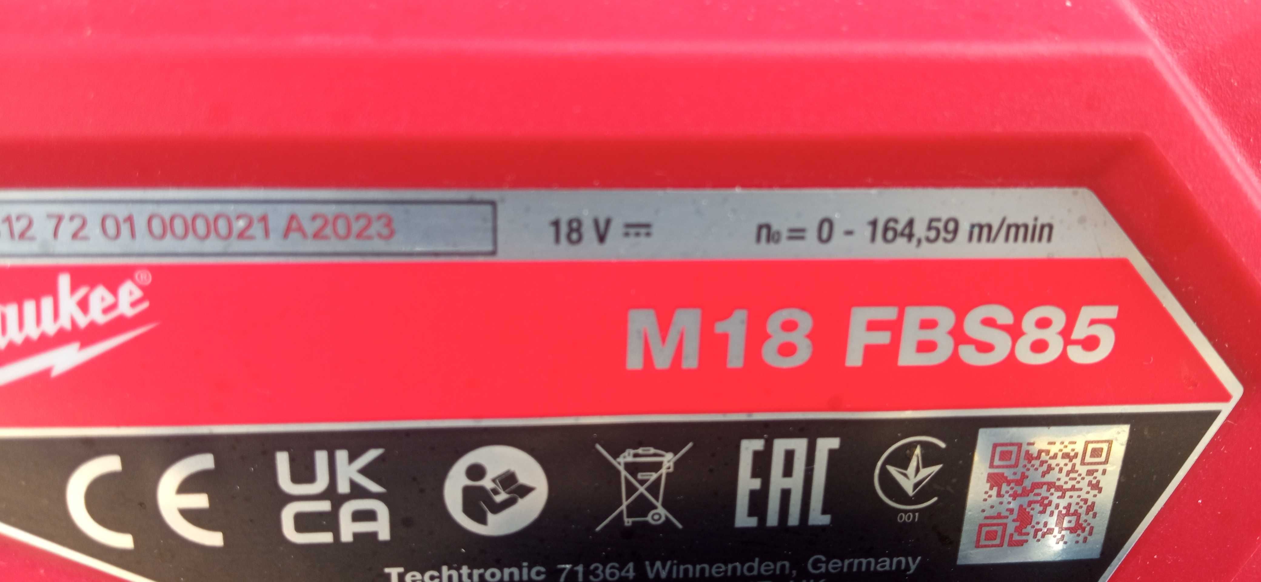 Piła Taśmowa Milwaukee 18v 4Ah