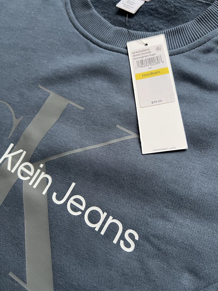 Чоловічий світшот, худі, кофта Calvin Klein Оригіна! S, M, L