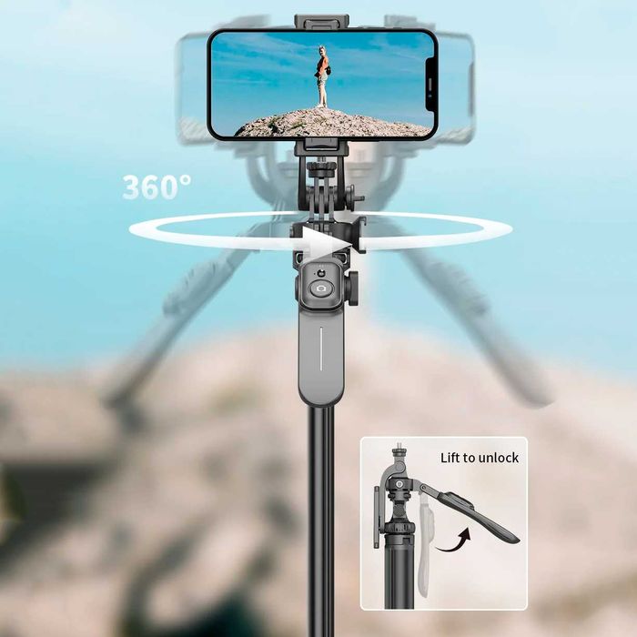 Штатив для телефона высокий трипод тренога для айфона Proove 2 метра