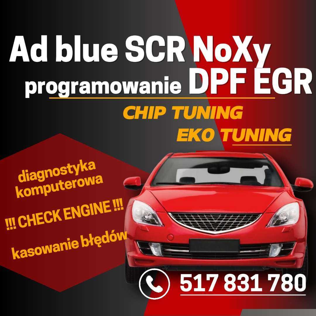 Serwis DPF EGR Ad blue Chip tuning elektryk mechanik Warszawa