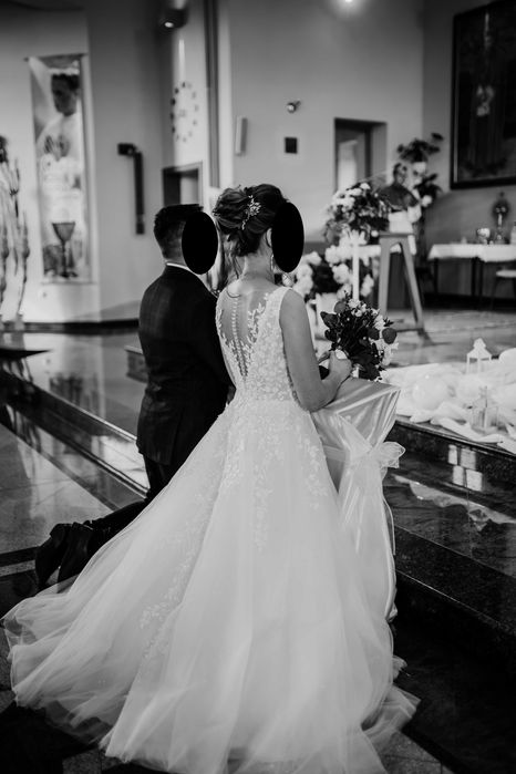 Suknia ślubna Vivien śmietankowa