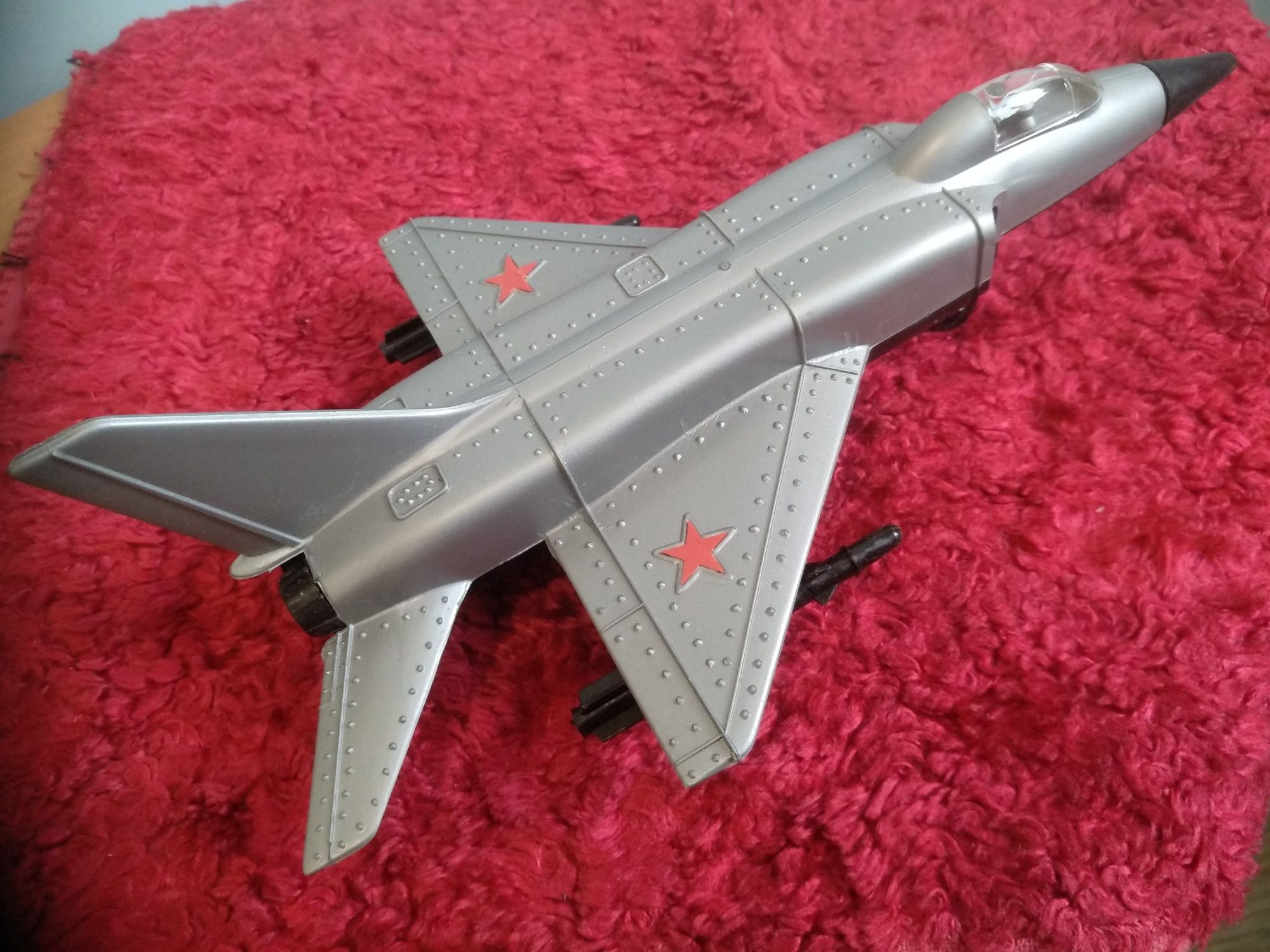 Детская игрушка самолёт. В коллекцию .Сделано в СССР.
