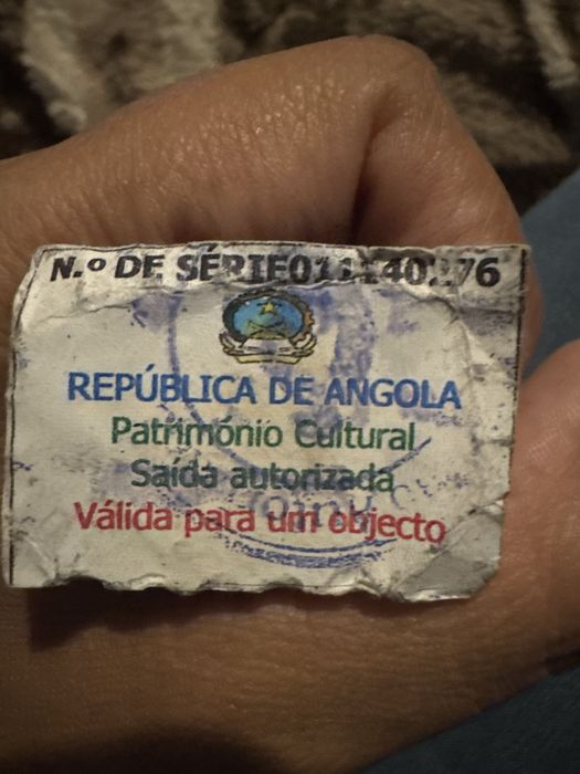 Presepio de natal de madeira Angolano