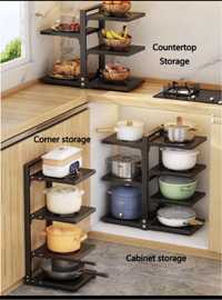 Стеллаж для хранения кастрюль Kitchen Storage Rack