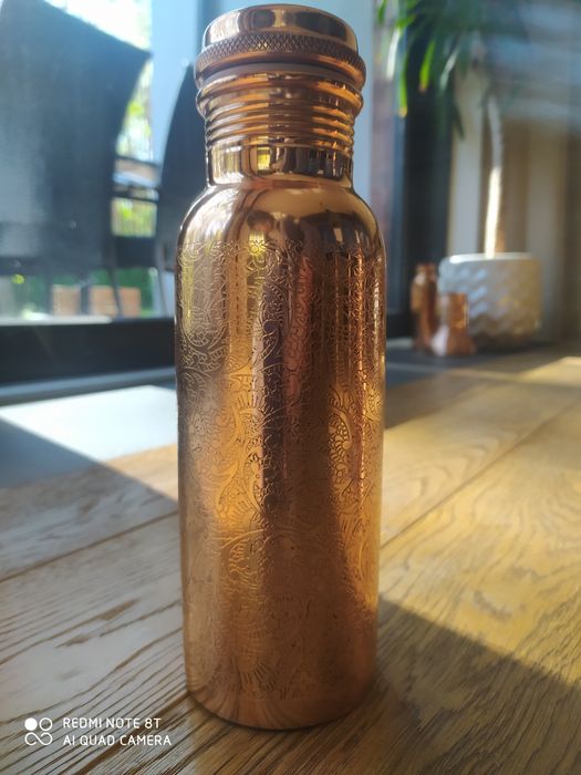 Butelka miedziana 650 ml Indie