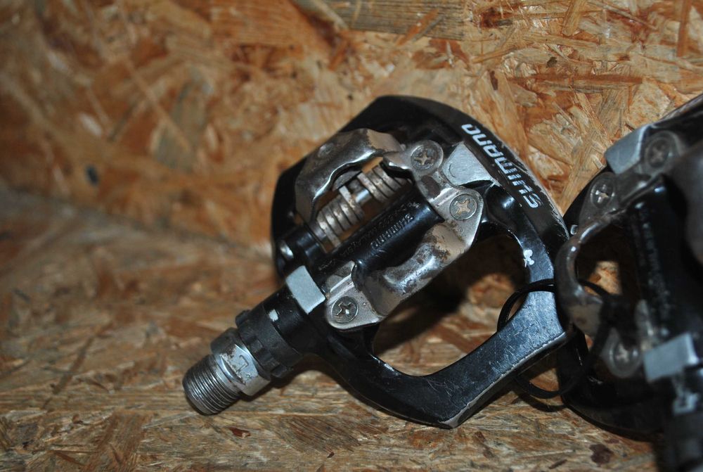 Pedały rowerowe Shimano Pd-A530 Spd Szosa Czarne gravel