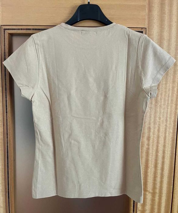 T-shirt bege senhora - Tamanho M