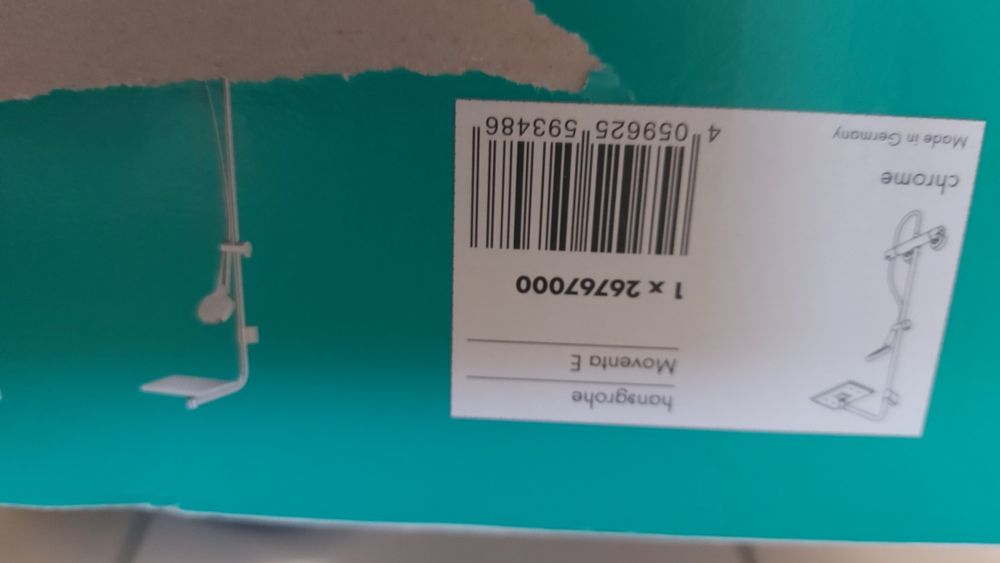 Deszczownica hansgrohe Moventa E