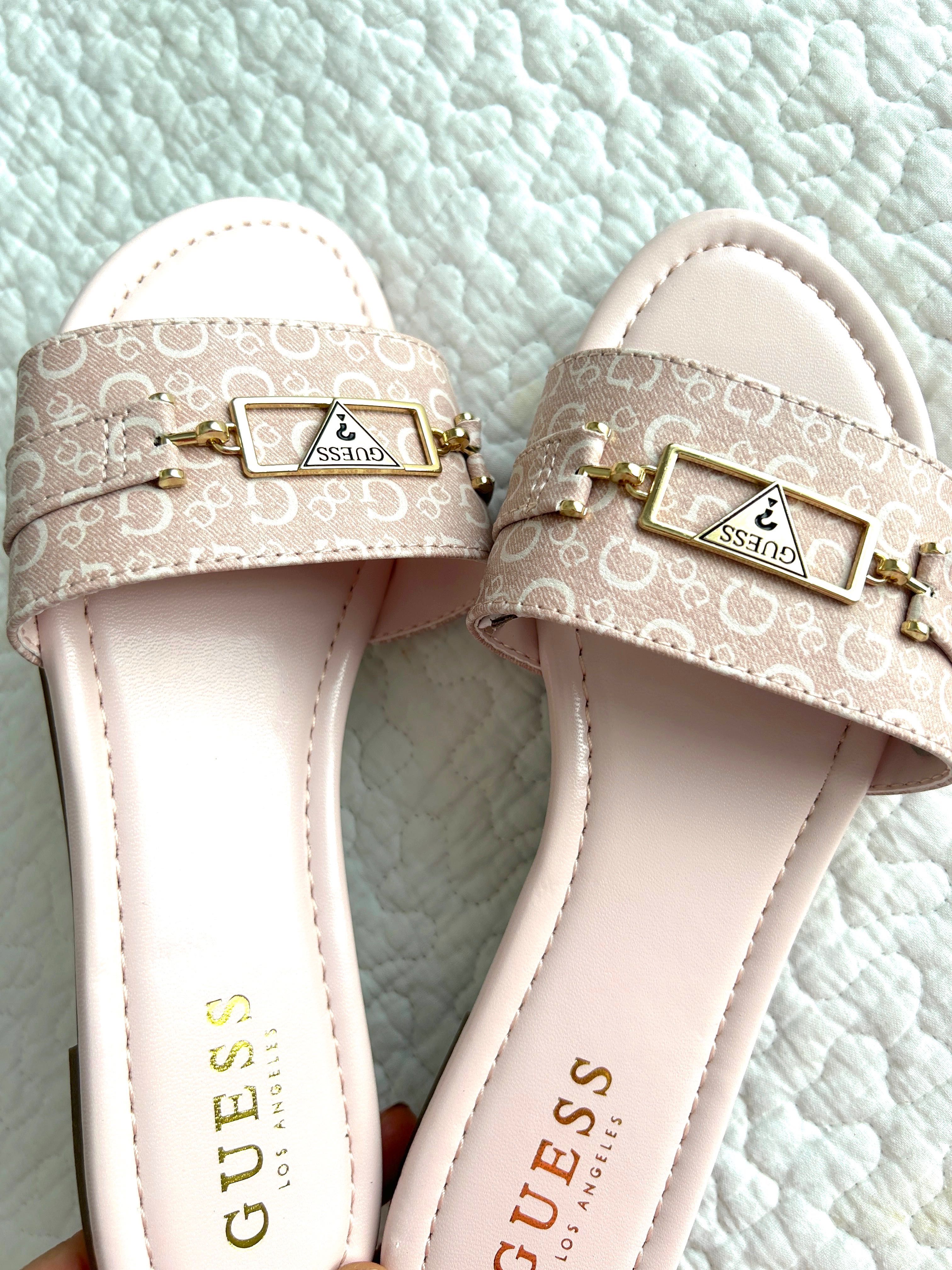 Guess klapki roz 37