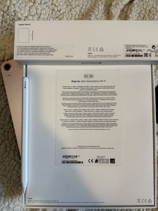 iPad Air 4 generacji (2020) rose gold 64 gb