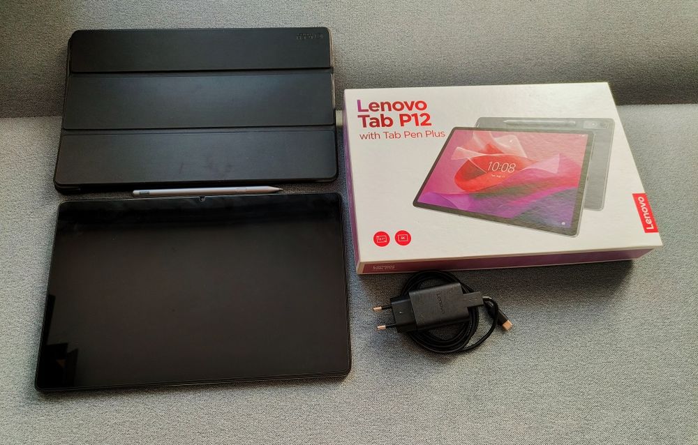 Lenovo Tab P12 12,7" 8/128GB WiFi + rysik i etui ochronne