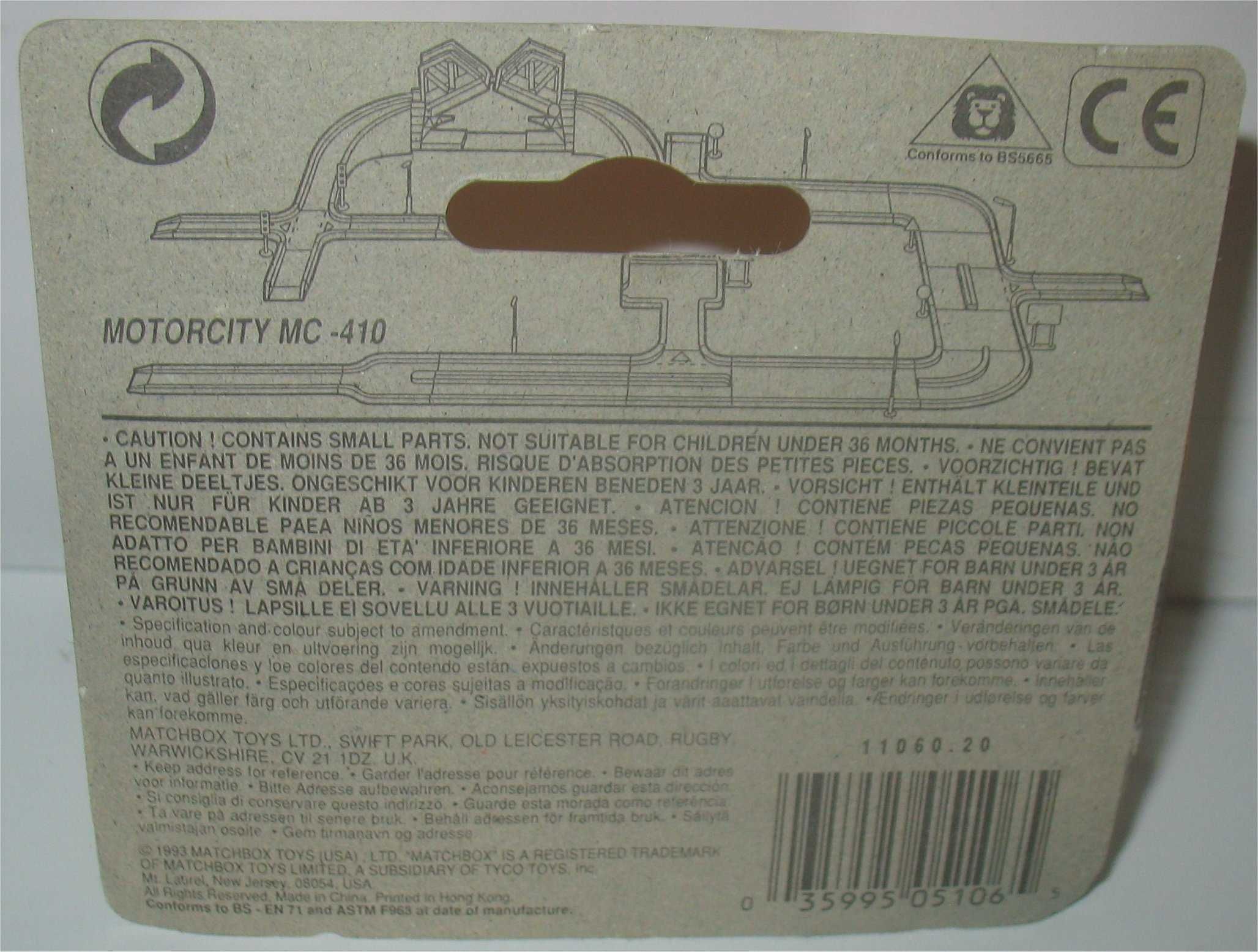 Matchbox - Ford Transit - Cadbury's Flake (1993)