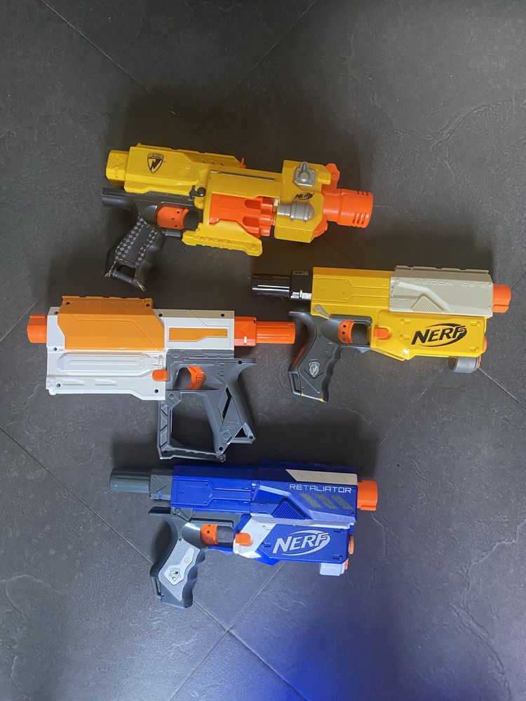 Nerf varias e acessorios